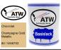 Preview: Chevrolet, Champagne Gold Metallic, 60 / WA8753: 1L Lackdose, von ATW Autoteile West.